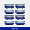 High-Quality Five-Layer Blade Men's Manual Razor - Universal Fit Gillette Head
