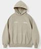 Cu Big Wave H/Fleece Hoodie Natural Beige