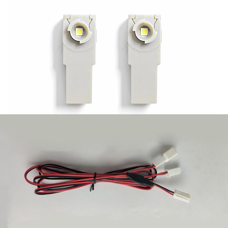 2 Stück LED Innenleuchte mit Kabel für Toyota Mazda Subaru Yaris Camry Corolla Cross Dekorative Fußraumleuchte Beleuchter Stecker