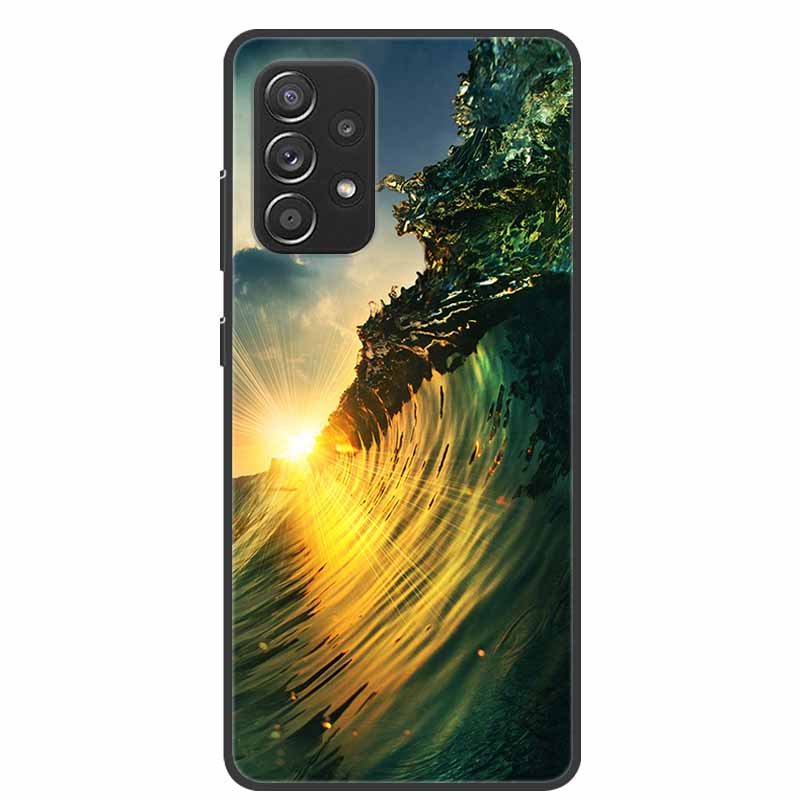 Für Coque Samsung A52s 5G Hülle Stoßfeste weiche Silikon-TPU-Rückseite für Samsung Galaxy A52s 5G Handyhüllen A52 S Niedlicher Cartoon