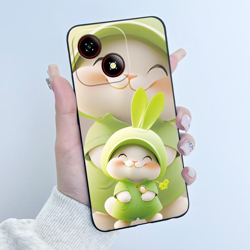 For ZTE Blade A35e Case Luxury Cute Cool Boys Girls Soft Matte Silicone Back Cover For ZTE Blade A35e Phone Bag Shell BladeA35e