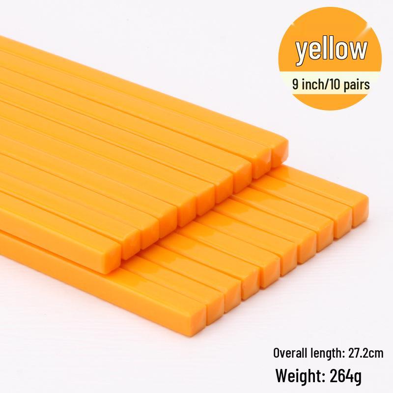 Bunte desinfizierte Melamin-Essstäbchen für Hotels, Restaurants und Fast Food