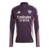 Adidas ArsenalTiro 24 TRAINING TOP AEROREADY Sweatshirt Men's Dark Purple JF2924