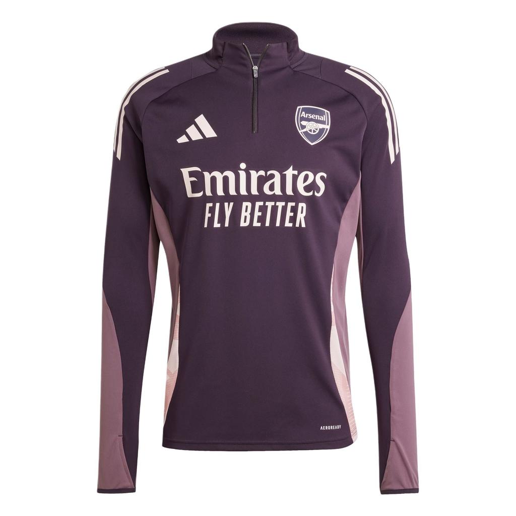 Adidas ArsenalTiro 24 TRAINING TOP AEROREADY Sweatshirt Men's Dark Purple JF2924
