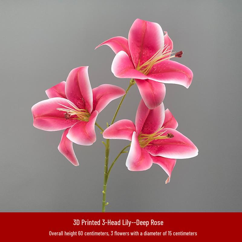 Floral Lily Print Aisle Runner: Wedding & Event Decor