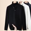 Hengyuanxiang Men's 100% Pure Wool Turtleneck Sweater