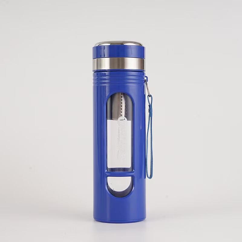 

OLOEY Portable High Borosilicate Glass Bottle with Infuser
