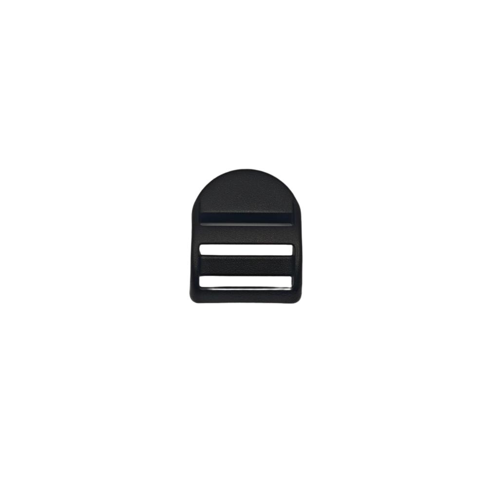 1-inch Curved Ladder Buckle Hook for Black Plastic Tactical Backpack Accessories-Waterproof Strong Small