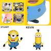 Despicable Me Minions Bob/kevin/stuart Toy Doll Model Action Figure For Kids No Toxic No Fading Perfect Cake Topper Home Decor