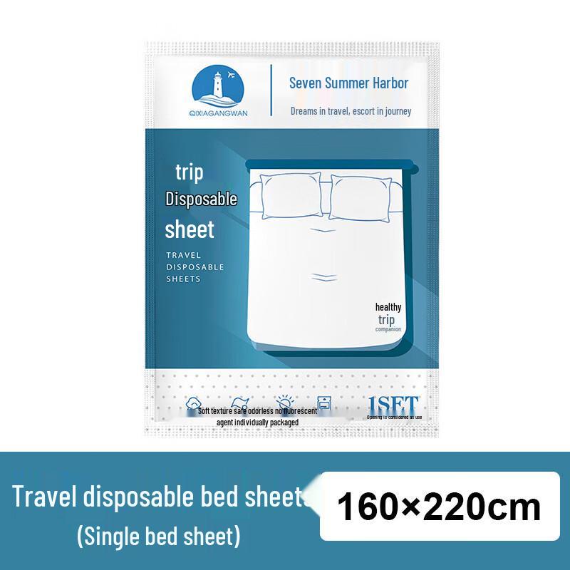 MDNG Disposable Portable Travel Bed Sheets