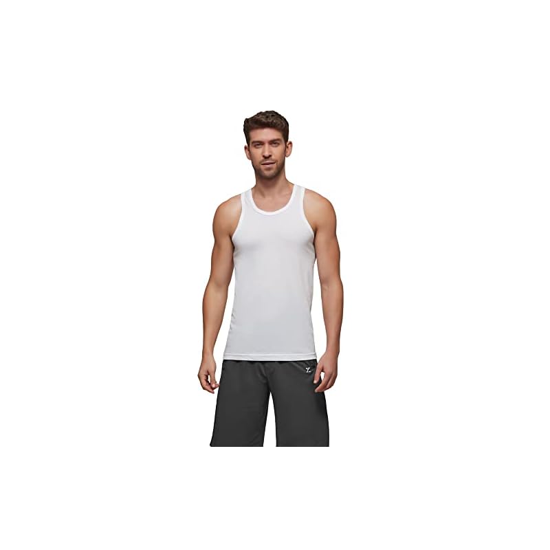 Xyxx Men' Ace Premium Cotton Modal Round Neck Vest Pack Of ( , ; ; )