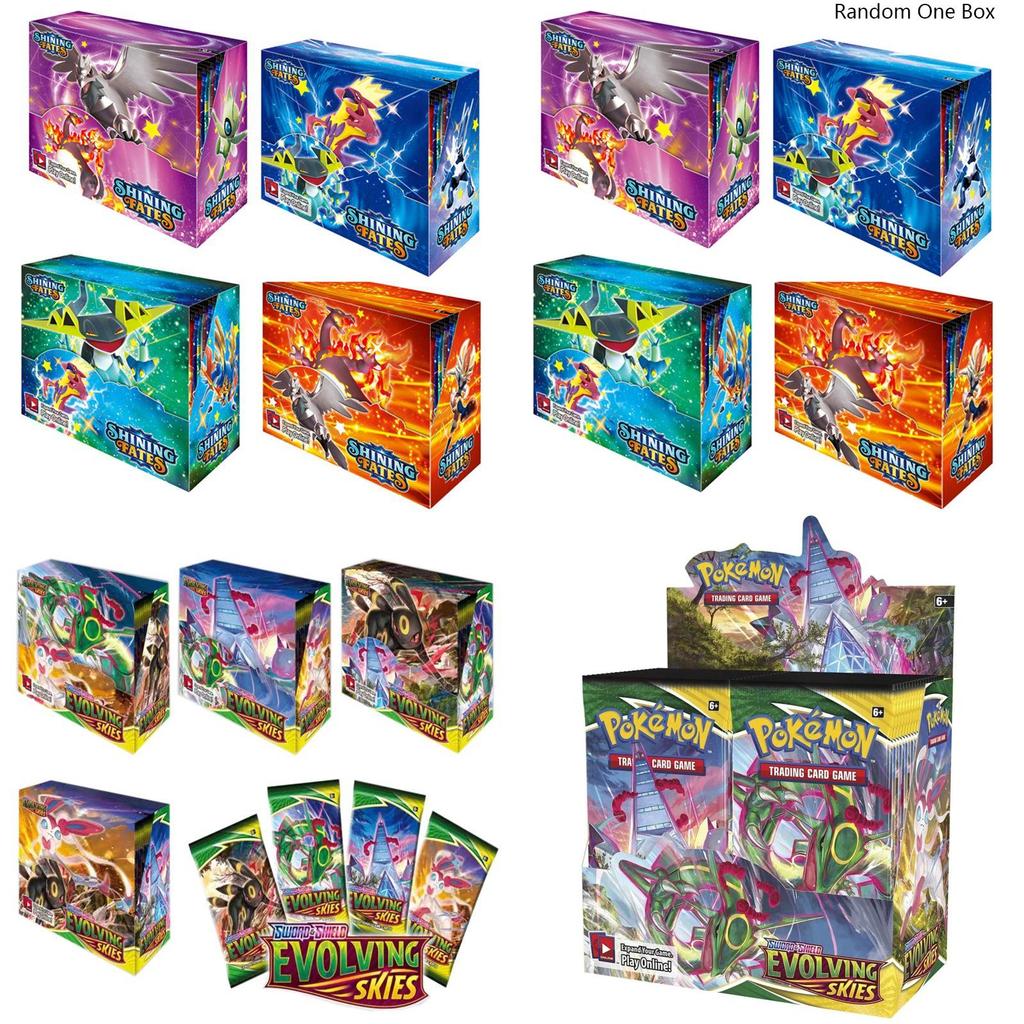 Ultimative Sammlung von 360 Pokémon-Karten mit Schwert & Schild Evolving Skies Shining Fates