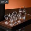CLITON Glass White Wine & Liquor Drinkware Sets