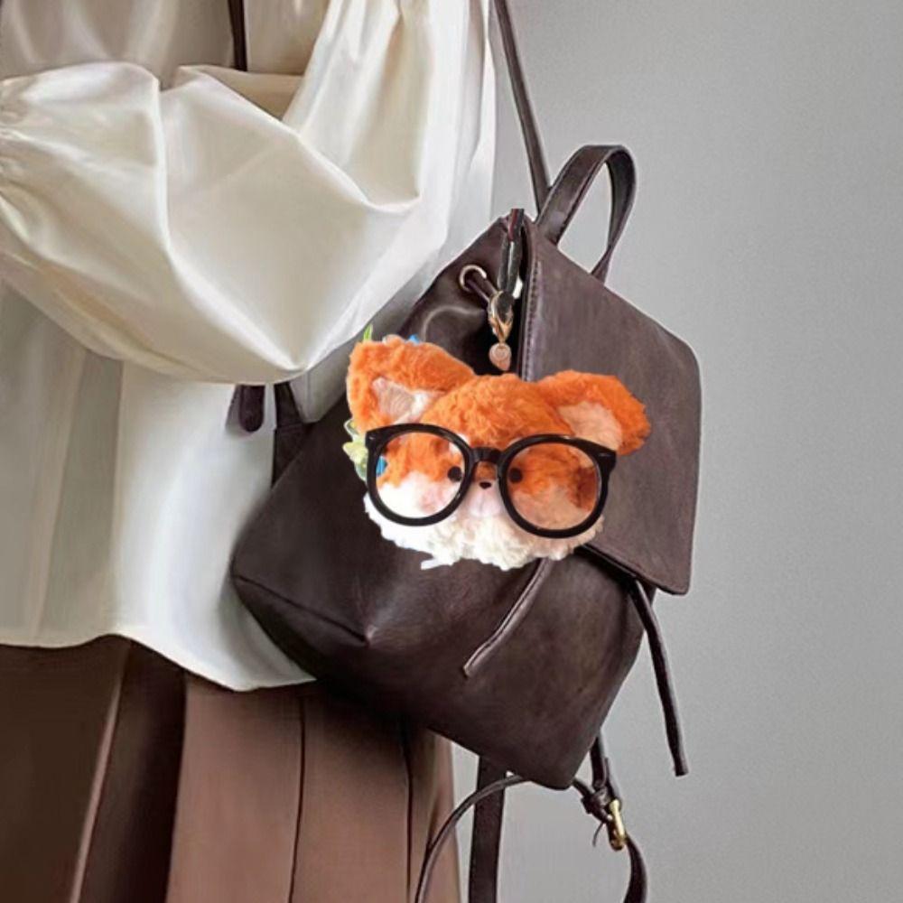 

Zipper Plush Doll Pencil Bag Animal Shape Plush Makeup Bag Cosmetic Bag Plush Storage Bag Student coin bag