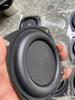 Haut-parleur large bande 4" avec support et radiateur de basses passif pour bricolage.