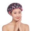 Double-Layer Waterproof Adult Bath & Hair Cap - Makeup, Kitchen, Anti-Oil, Thickened; Customizable Logo