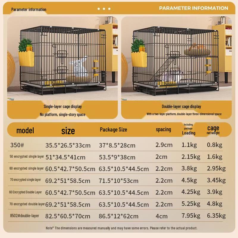 JINGRUIXIANG Large Rabbit Cage