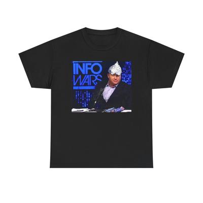 Alex Jones Infowars Funny Graphic T Shirt Unisex Cotton Tee Gift NEW
