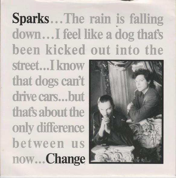 7inch Record SPARKS - Change LON69 LONDON RECORDS 1985 UK Dance & Electronica Used