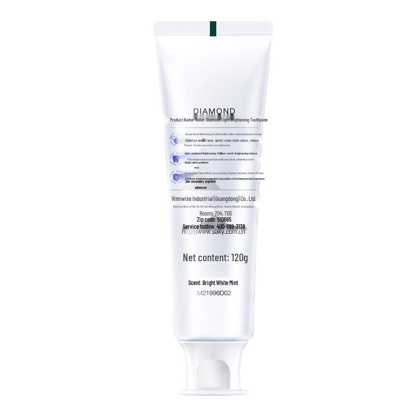 Saky Diamond Whitening & Dual-Action Anti-Stain Toothpaste Set