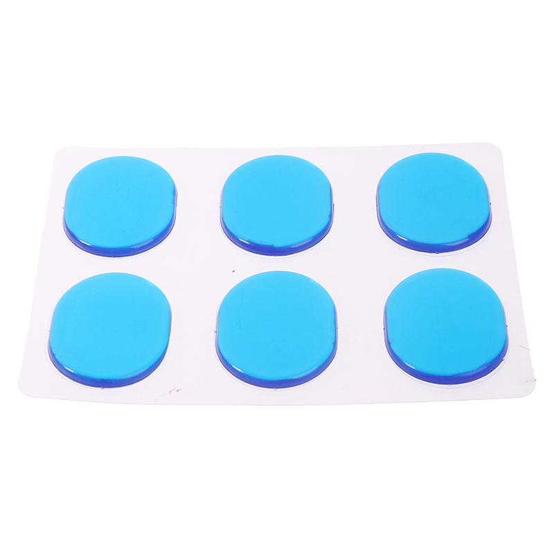 6 Adet Parça Davul Sönümleyici Jel Pedleri Silikon Davullar Susturucu Davullar İçin Ton Kontrolü