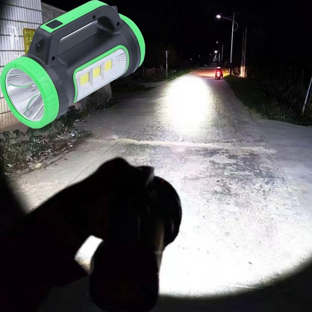 Long Lasting Solar LED Flashlight Super Bright Camping Lantern Emergency Repair