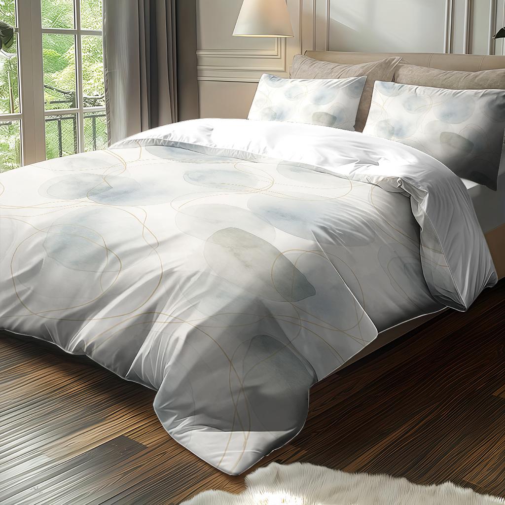 Bedding Modern Abstract Simple Student Dormitory Three-piece Home Textile Bedding