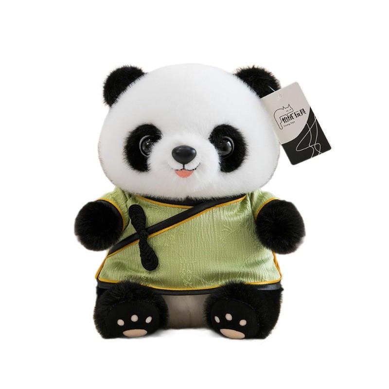 Panda Plush Toy Chinese Style Stuffed Animal Gift For Children