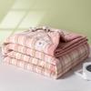 100% Cotton Summer Air Conditioning Quilt - Lightweight Quilt for Students and Children