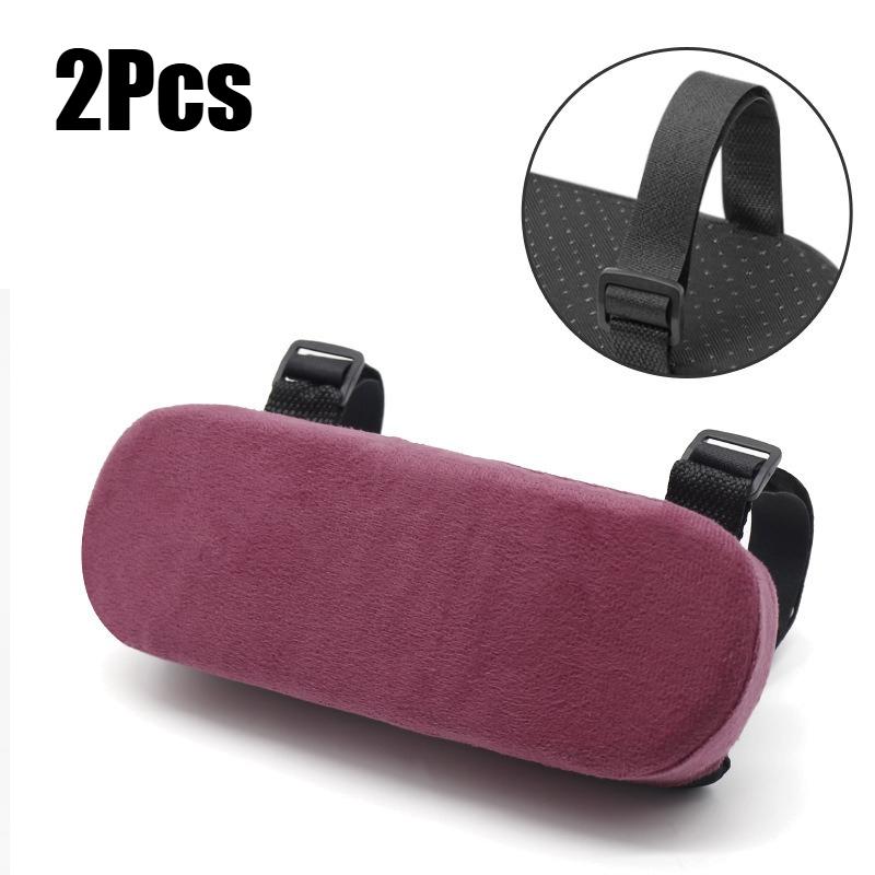 1/2Pcs Home/Office Chair Parts Arm Pad Memory Foam Armrest Cover Cushion Pads For Home Office Chair Comfortable Elbow Pillow