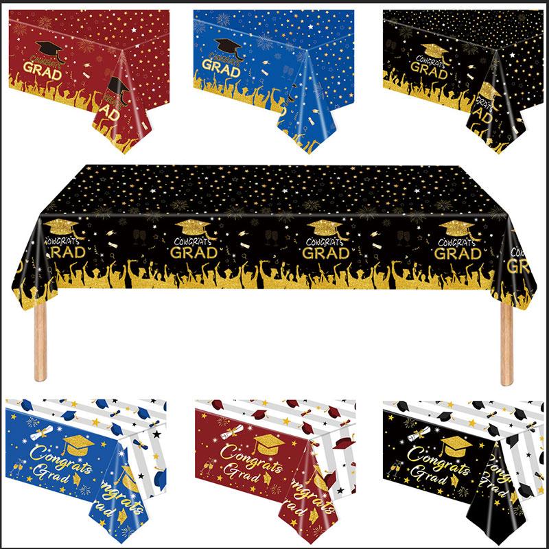 Graduation Decorations Class of 2025 Congrats Grad Balloon Paper Banner Cake Topper Gift Box Graduation Season Theme Party Decor