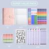 A5 Large Capacity Removable Loose-Leaf Notebook: Simple Design for Students