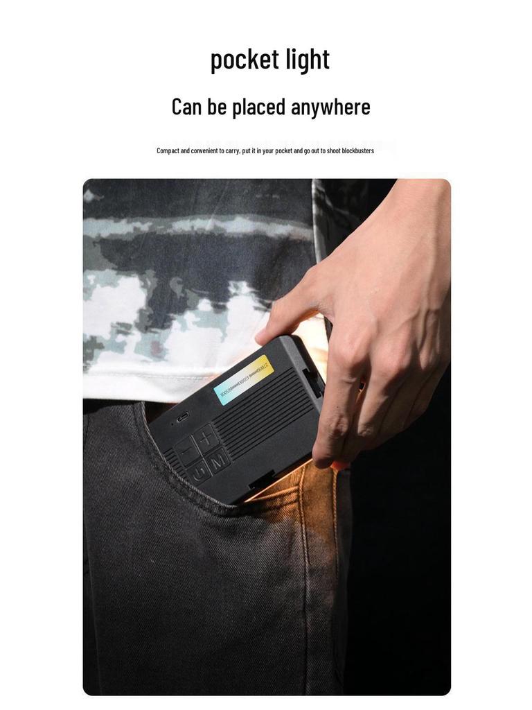 Mini Portable LED Selfie Light for Mobile Phones