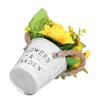 Simulation Sunflower Potted Plant High Simulation Dining Table Bonsai Fake Flower Yellow for Home