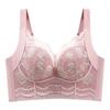 Large Size Lingerie Women's Full Cup Adjustable Thin Cut Breast Bra Push Up Bra