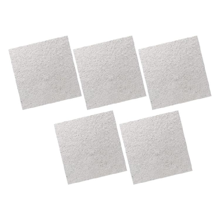 

5Pieces Replacement Plates Thickened Sheets Microwave Oven Mica Sheet Waves Guide Cover Plate for Efficient Heating 1