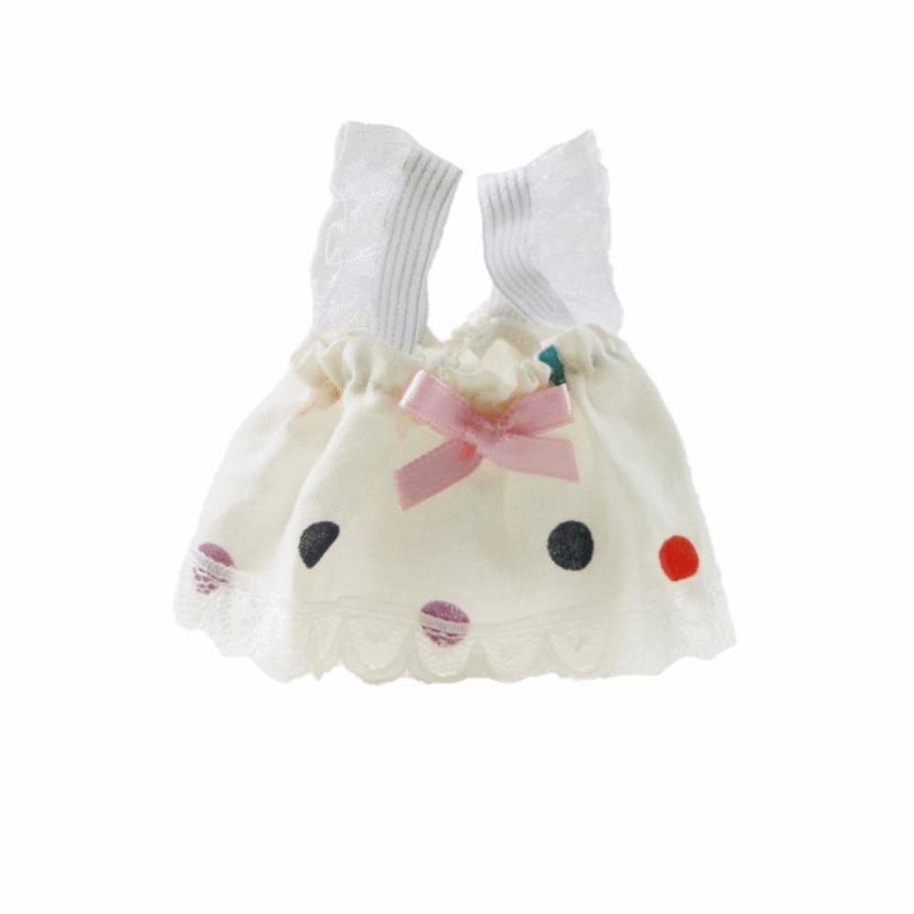 Soft Small Pet Bow Skirt Breathable Hamster Lace Skirt Guinea Pig Princess Dress Birthday Party