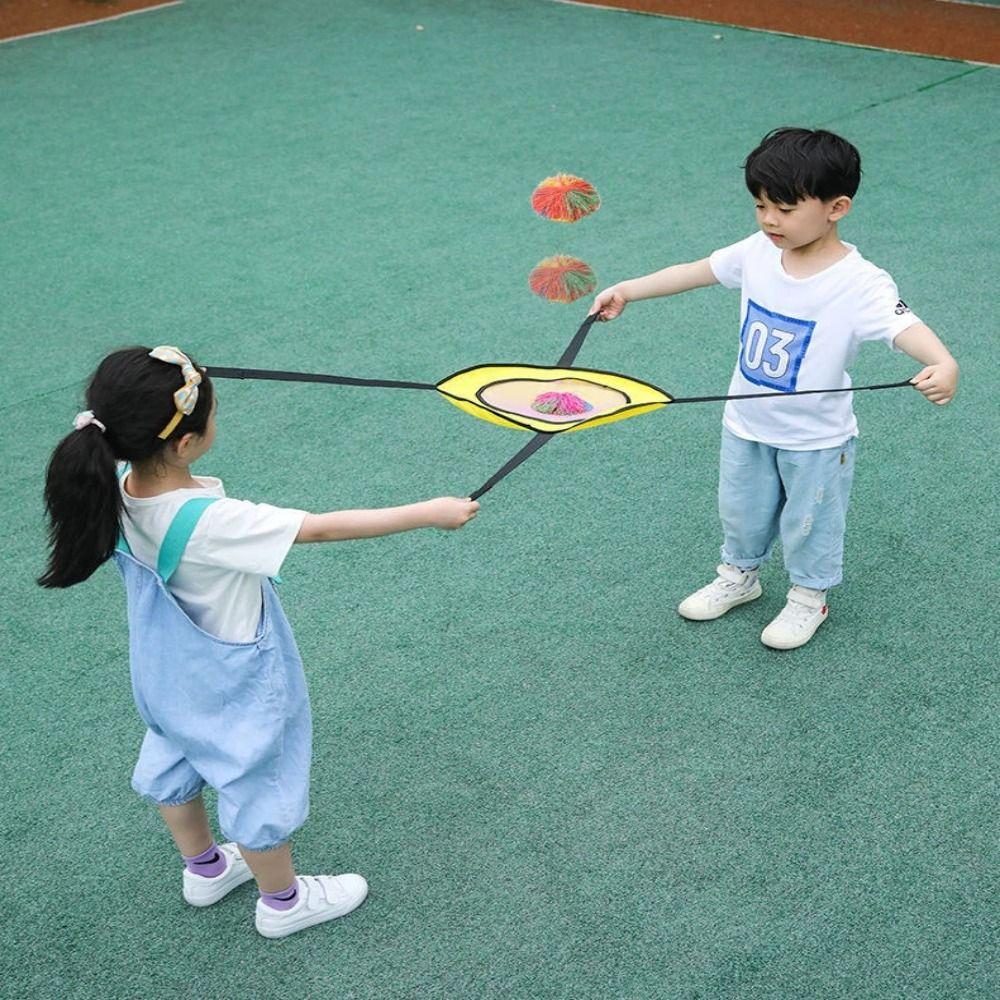 Creative Children's Sports Toys Two-Player Double Tossing Catch Toy Sensory Play Toys  Kindergart