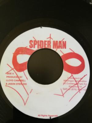 Disc de 7 inch FIONA - Bunătate 4 Slăbiciune NICIUNUL Om Păianjen Jamaica Reggae, Ska & Dub Folosit