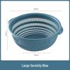 Three-Piece Kitchen Set: Vegetable Washing Basket, Drain Basket, and Fruit Plate
