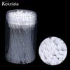 50Pcs/Bottle Eyelash Extension Brushes With Container Eyebrow  Eye Lash Mascara Wands Spoolies In Case Wholesale