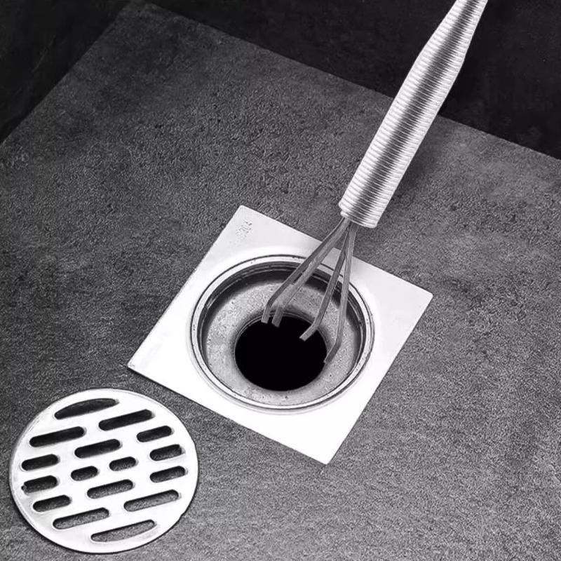 Easy To Use Drain Cleaner Reacher  Hair Drain Clog Remover Drain Hair Remover Tool Keep Pipes Cleaning and Hygienic