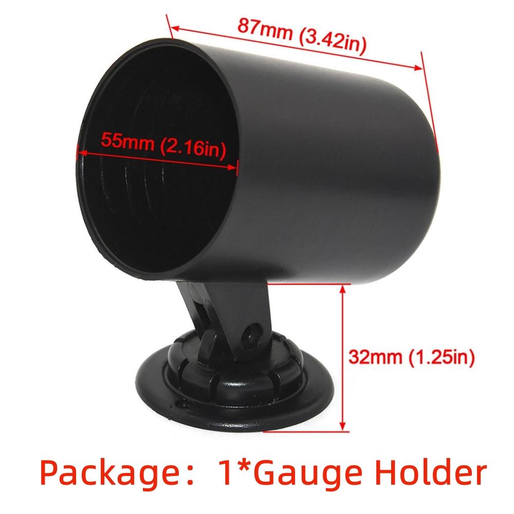 2 Inches 52mm Universal Car Gauge Bracket Black Single Bracket Double Bracket Triple Bracket Car Gauge Pod Car Meter Holder