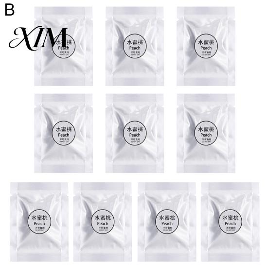 Car Air Freshener 10Pcs Fragrance Tablet Long Lasting Replacement Solid Scent Vent Clip Refill Vehicle Supplies Aromatherapy