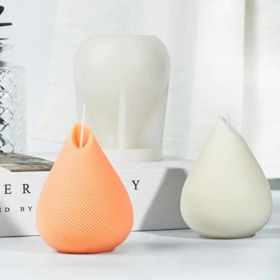 Water Droplets Silicone Candle Mold DIY Creative Geometry Candle Making Handmade Soap Resin Clay Mold Gifts Art Craft Home Decor