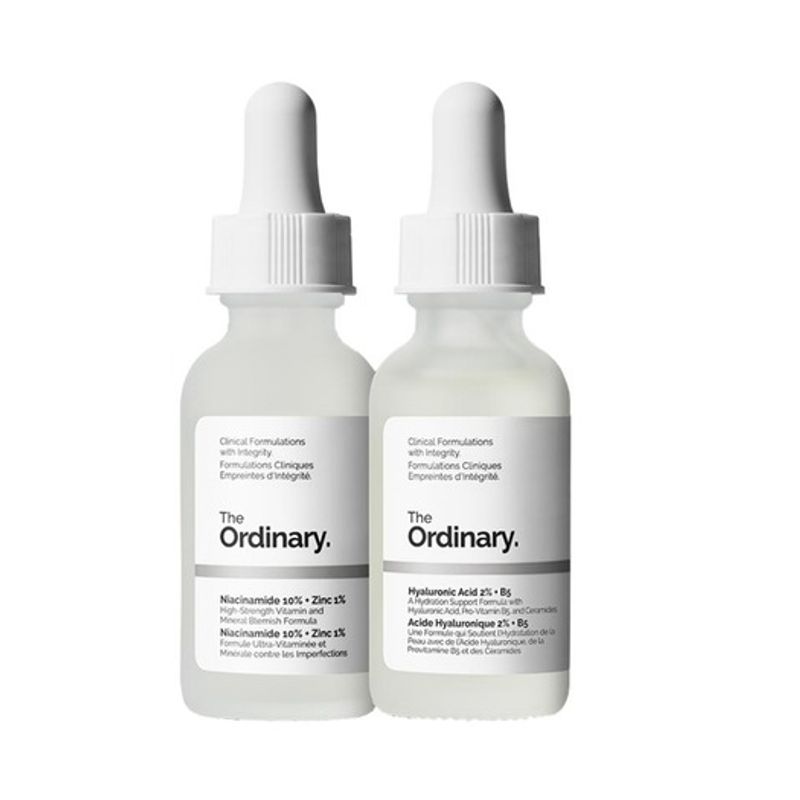 

Skin Support Set (Niacinamide 10% + Zinc 1%, Hyaluronic Acid 2% + B5)