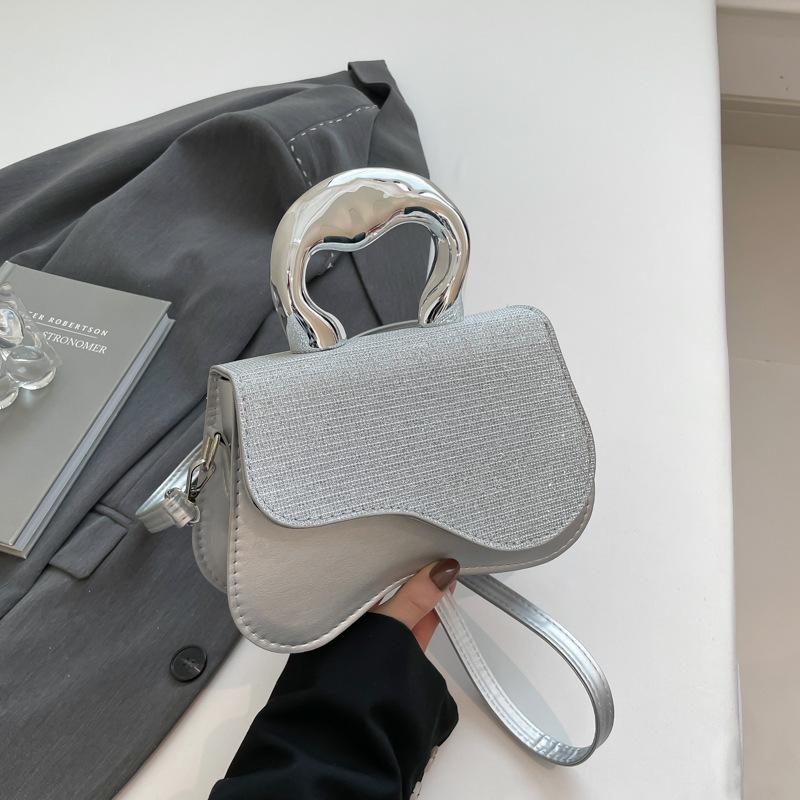 Contrasting Colors, New Urban Elegance, Fashion, Fresh and Sweet 2025 Spring Tide, Foreign Style Personality Ins Crossbody Square