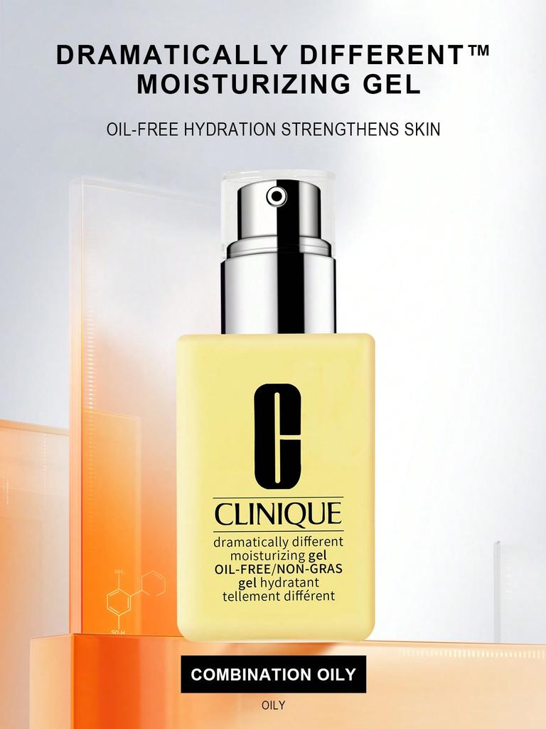 Clinique Dramatically Different Loção Hidratante+ Com Bomba 4.2 FL.OZ./125ML - Pele Mista a Seca