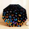 1pc Butterfly Party Pattern Umbrella Design Automatic Opening and Closing Umbrella, High-quality Travel Umbrella,  c1128078