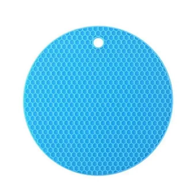 

Silicone Beverage Coaster, Honeycomb Placemat for Coffee Cup, Mug, Glass Drink Mat, 1 Piece Set 14.5CM